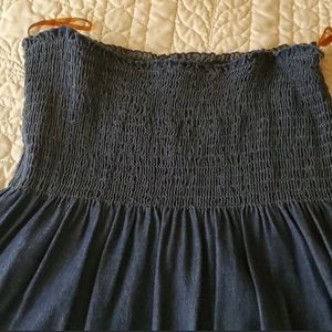 Demin maxi demin dress Size 3